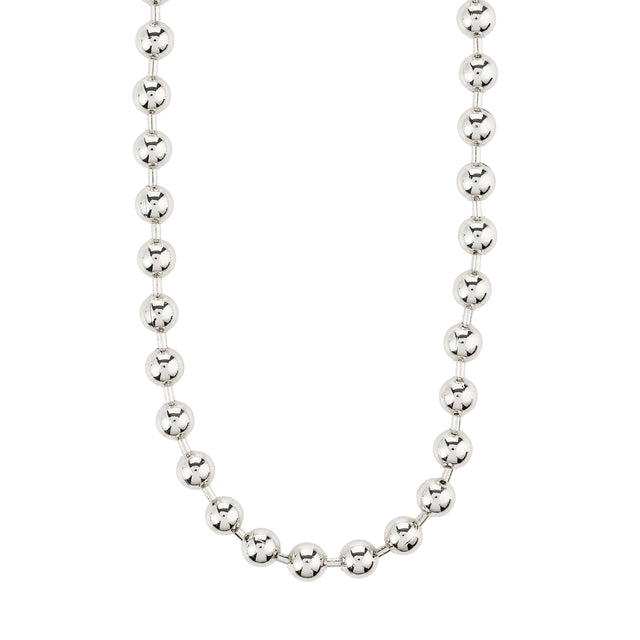 Pilgrim Air Necklace Silver Plated