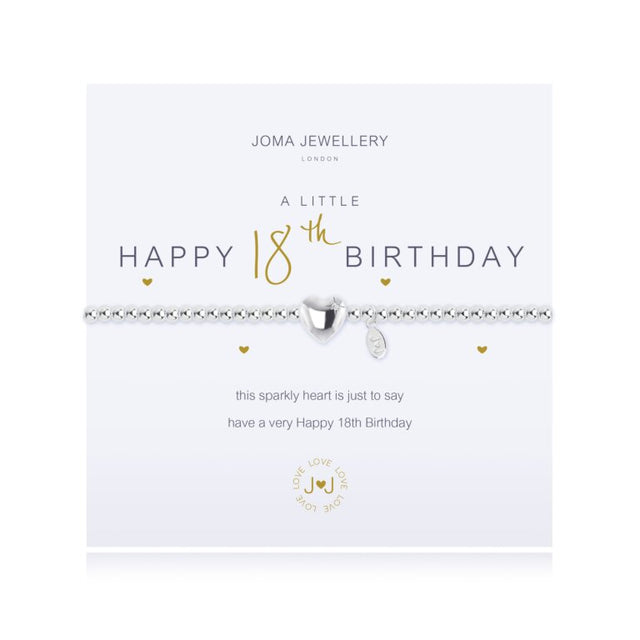 Joma 'Happy 18th Birthday' Bracelet