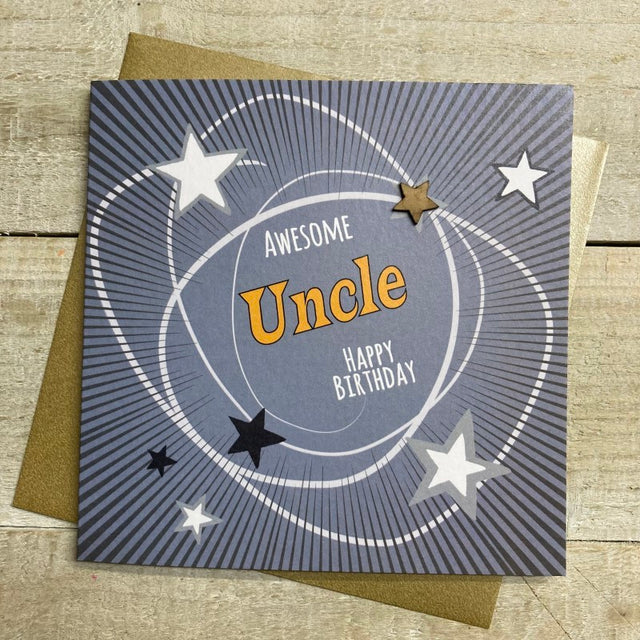 WC Uncle Stars Birthday Card