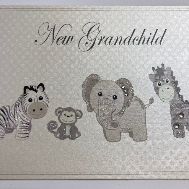New Grandchild Boasting Book - Silver Toys