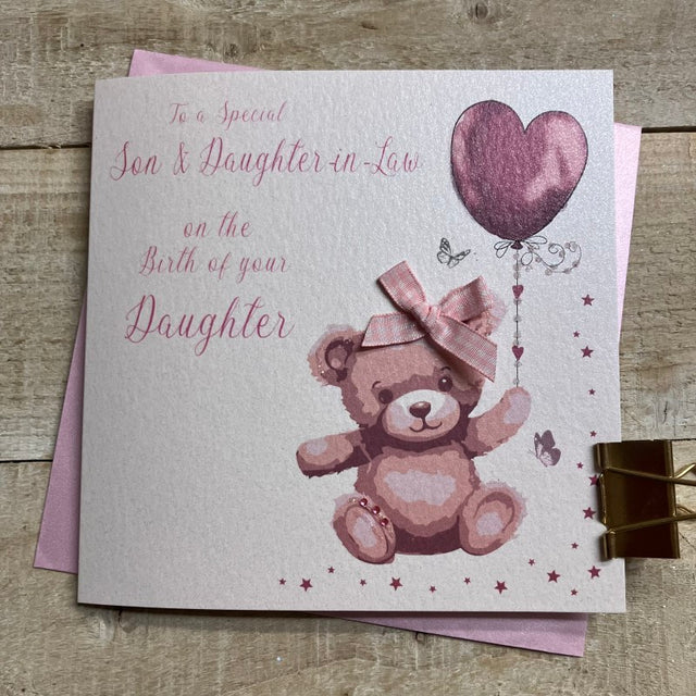 WC Son & DIL Birth Of Your Daughter Card