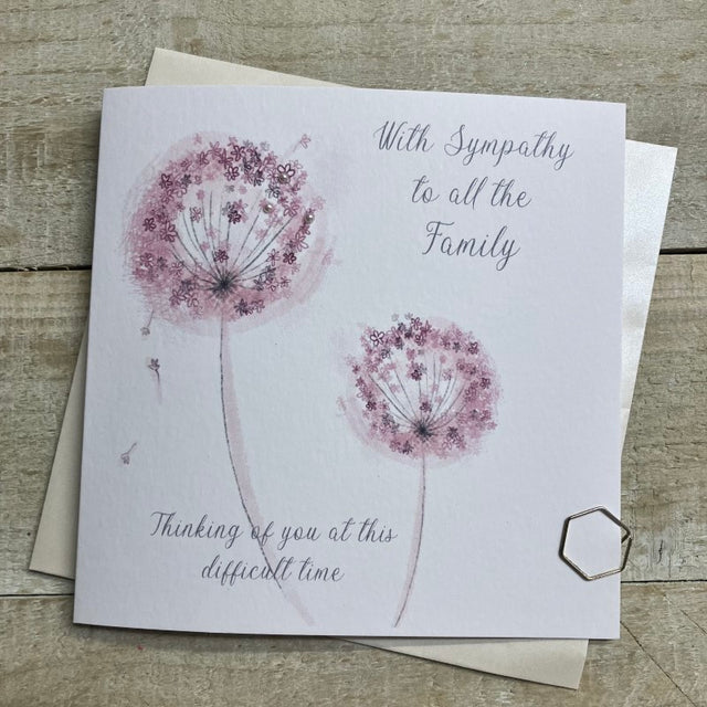 WC Sympathy To All The Family Card