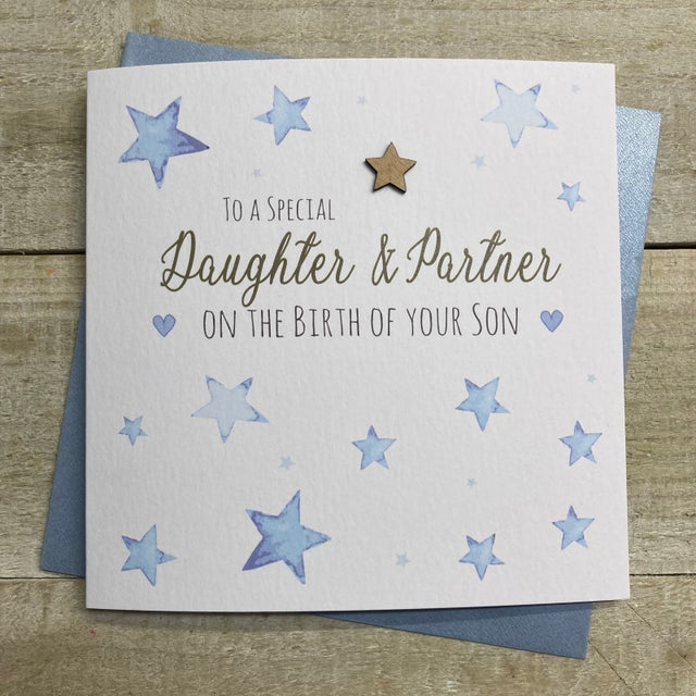 WC Daughter & Partner Birth of Son Card