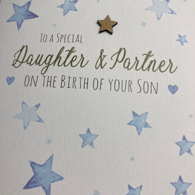 WC Daughter & Partner Birth of Son Card