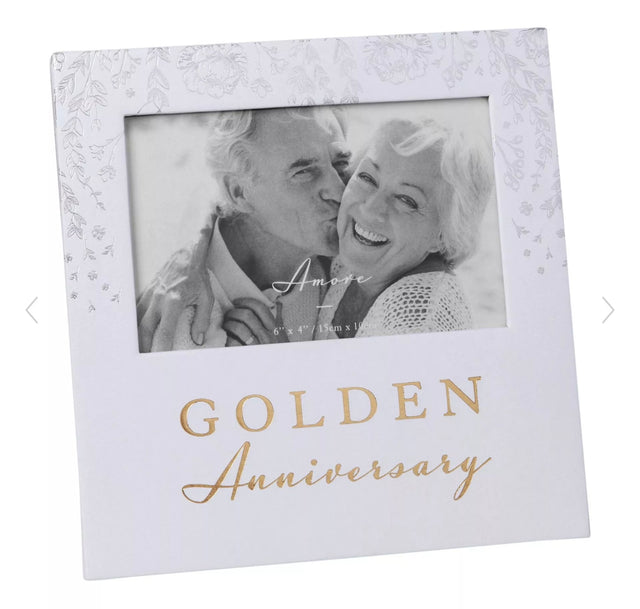 Golden Anniversary 6' x 4' Photo Frame