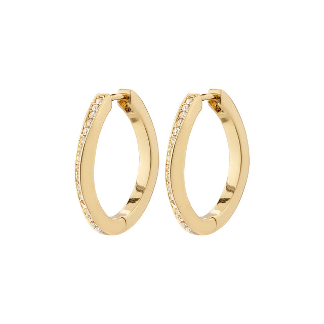 Pilgrim True Hoop Earrings - Gold
