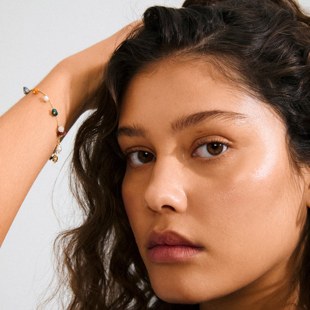 Pilgrim Between Bracelet - Gold