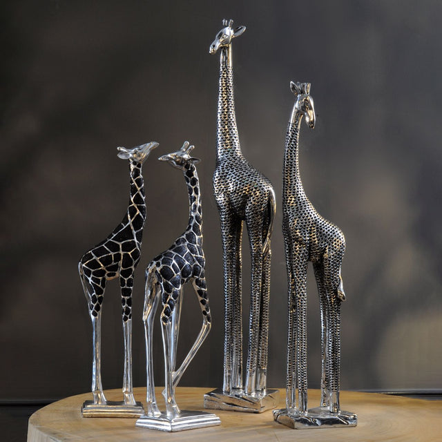 Silver Giraffe Large