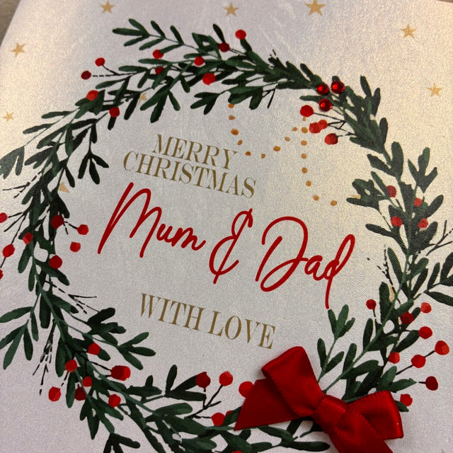 Mum & Dad Christmas Card