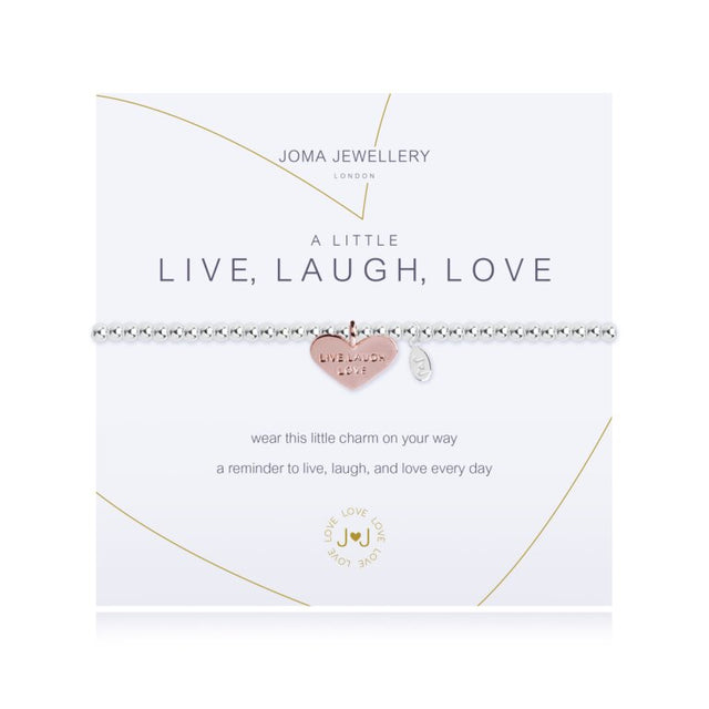 Joma 'Live Laugh Love' Bracelet