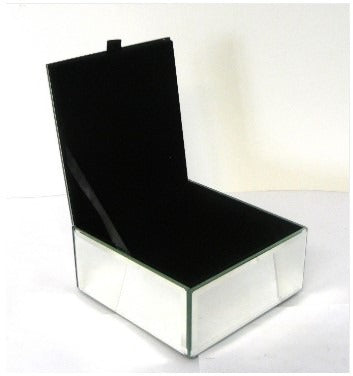 70th Birthday Glitter Mirror Trinket Box