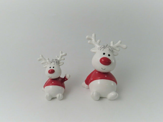 Small Sitting Reindeer
