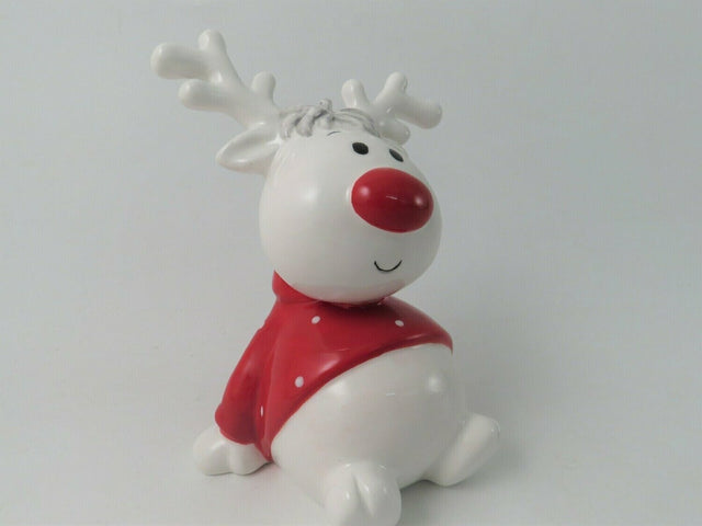 Large Sitting Reindeer