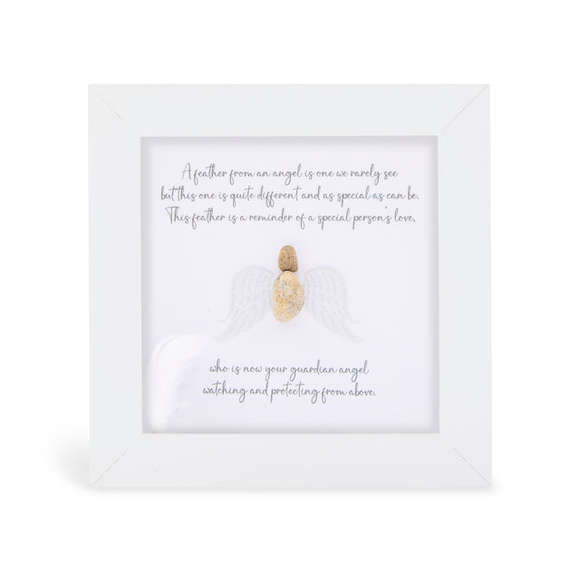 Mini Pebble Picture - Guardian Angel