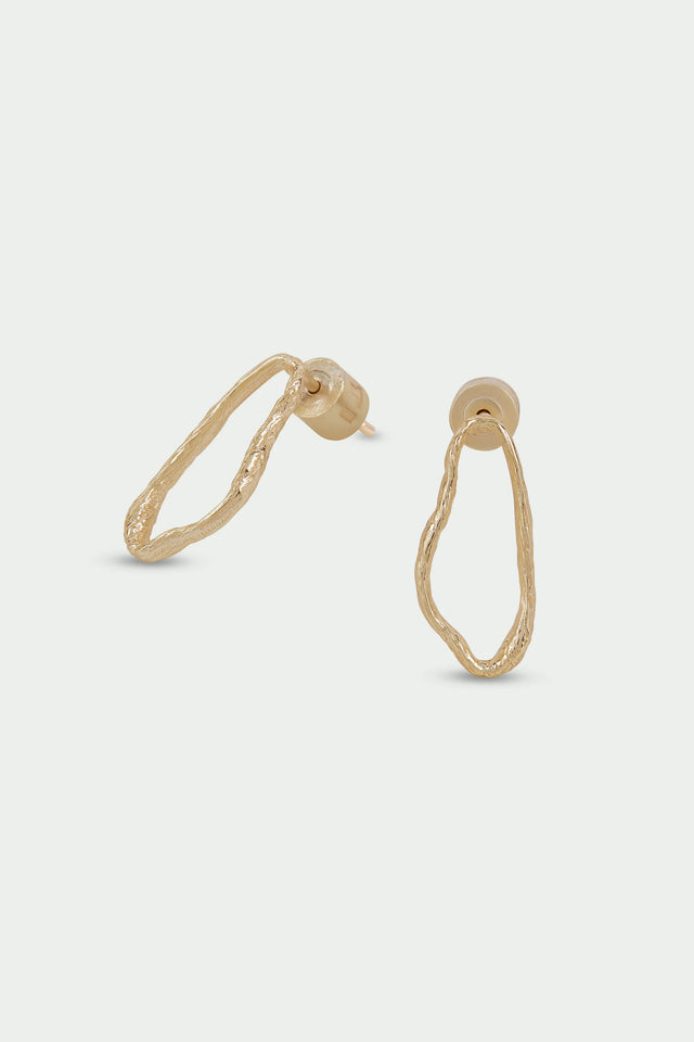 Tutti Mira Small Earrings - Gold