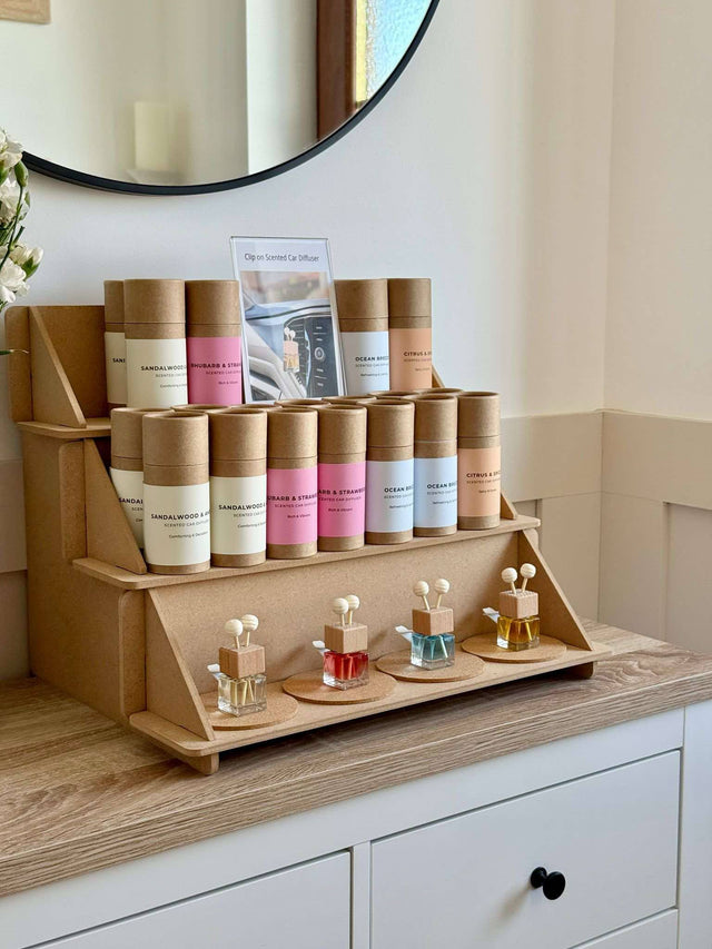 Luxury car fragranced diffuser - Sandalwood & Amber