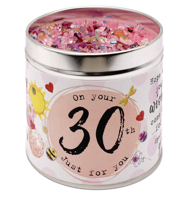 Just Because Age Candle - 30th