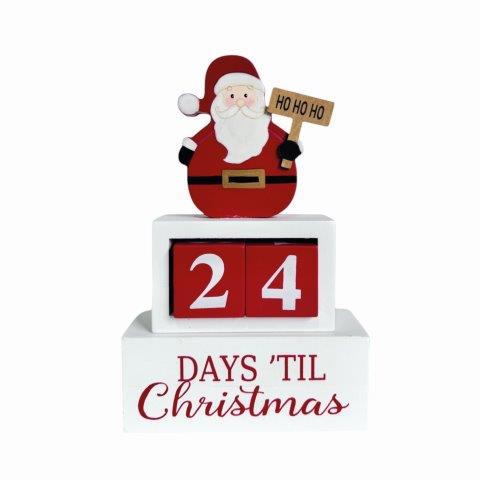 Advent Countdown Calendar 12x19cm