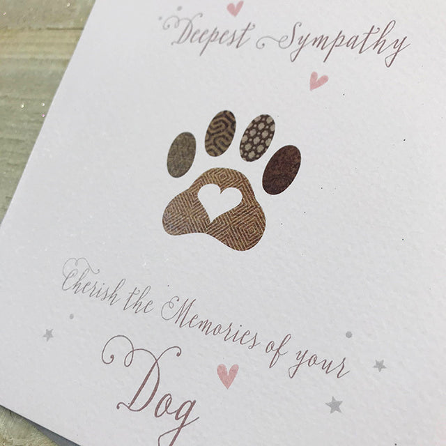 Dog Sympathy Card