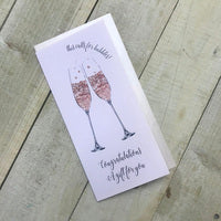 WC Congratulations Money Wallet - Flutes