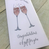 WC Congratulations Money Wallet - Flutes