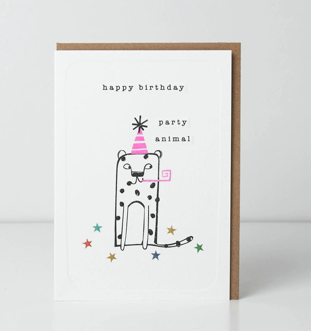 Birthday Card - Party Animal