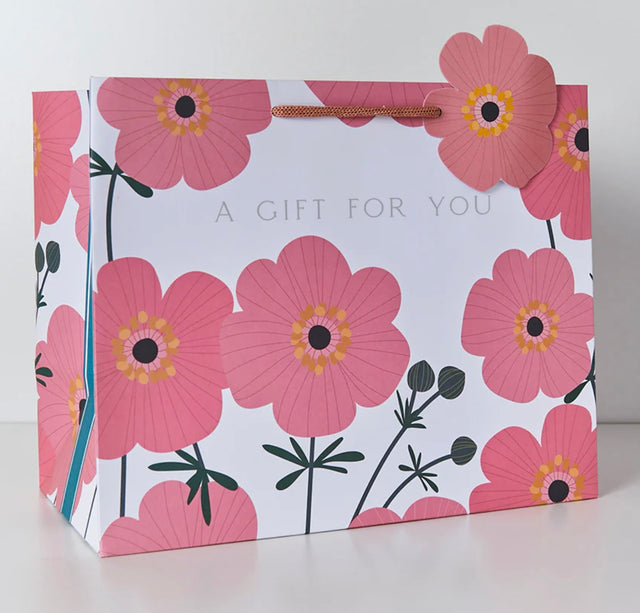 Pink Cosmos Gift Bag - Tote