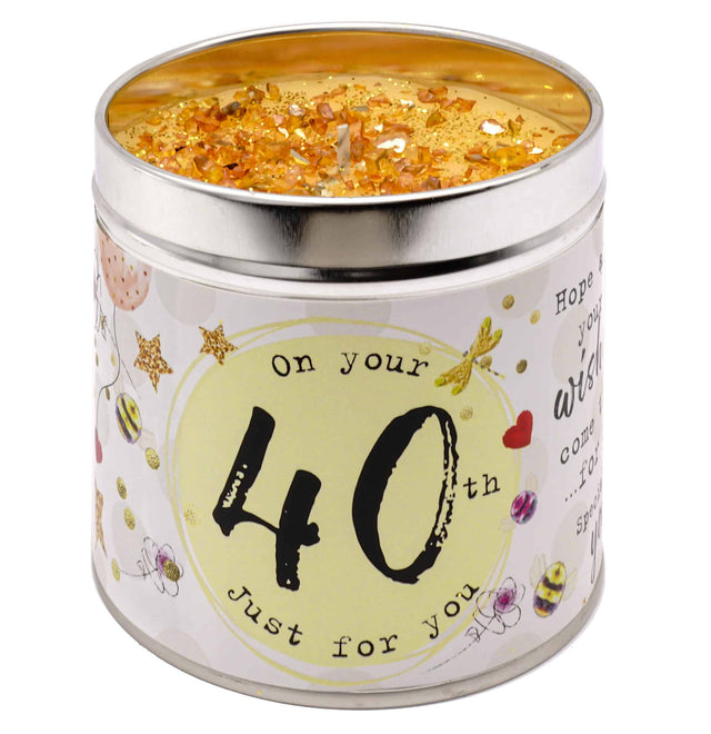 Just Because Age Candle - 40th