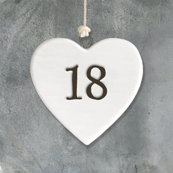 18th Small Heart