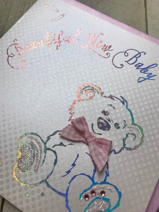 WC New Baby Girl Card - Large