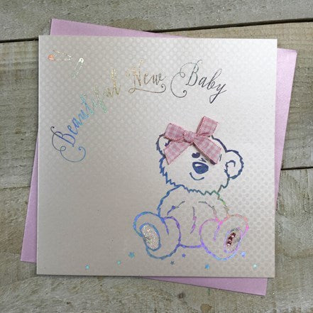 WC New Baby Girl Card - Large