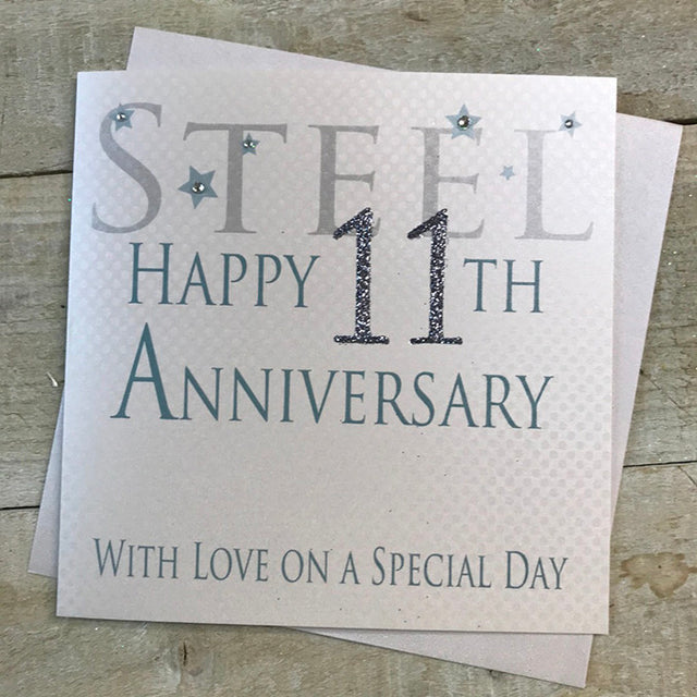 WC Steel 11th Anniversary Card