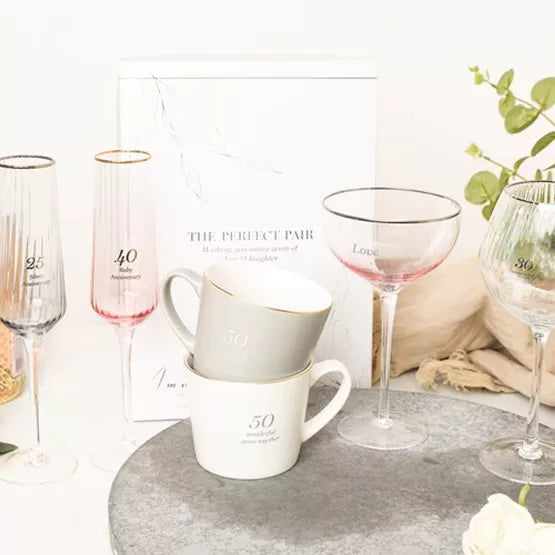 50th Golden Anniversary Mugs