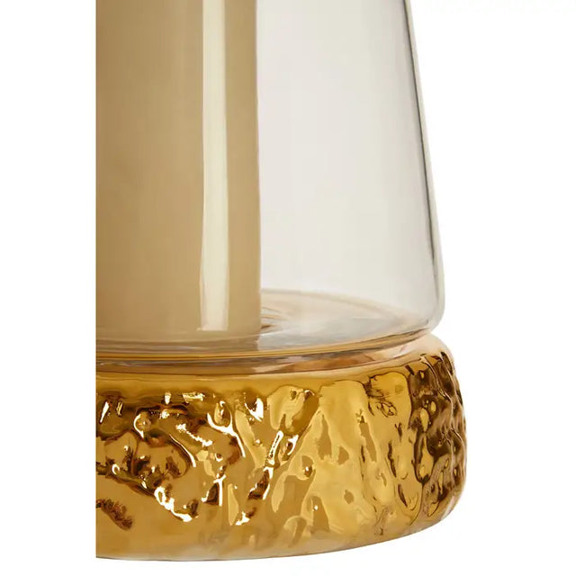 Gold Hurricane Candle Holder - Small