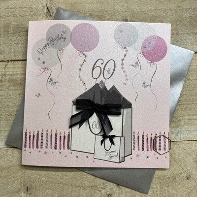 60th Happy Birthday Card