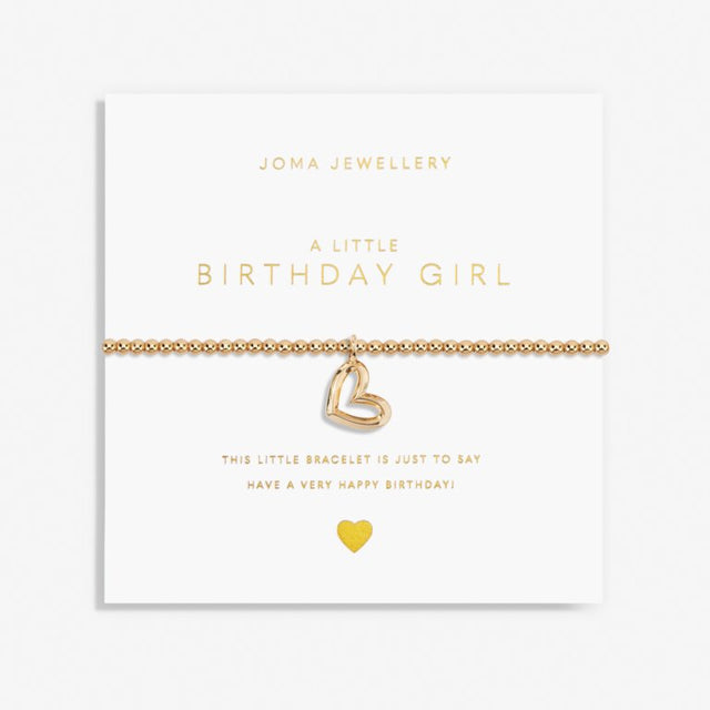 Joma 'Birthday Girl' Gold Bracelet