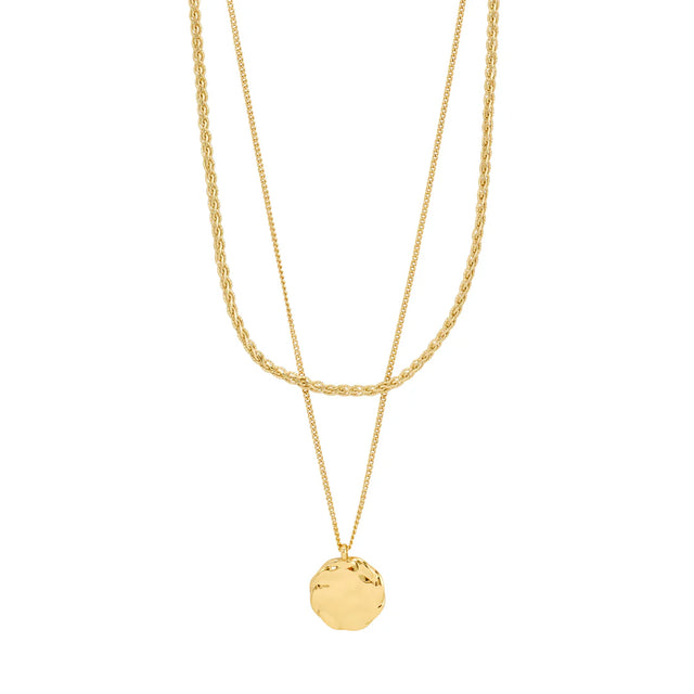 Pilgrim Declan 2-in-1 Necklace - Gold