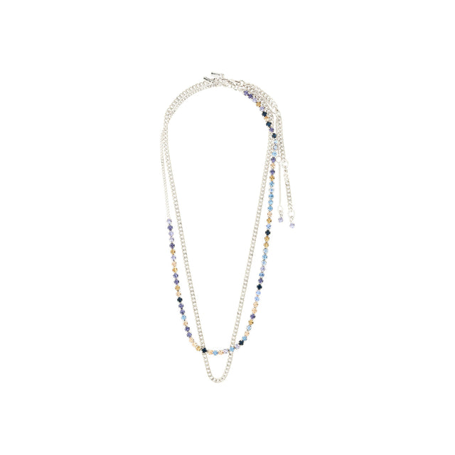 Pilgrim Reign 2-in-1 Necklace - Silver