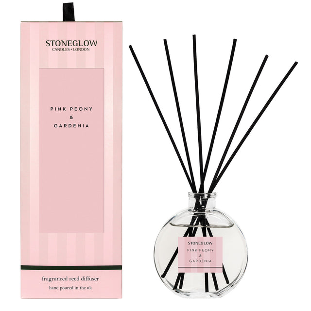 Stoneglow Pink Peony & Gardenia Reed Diffuser