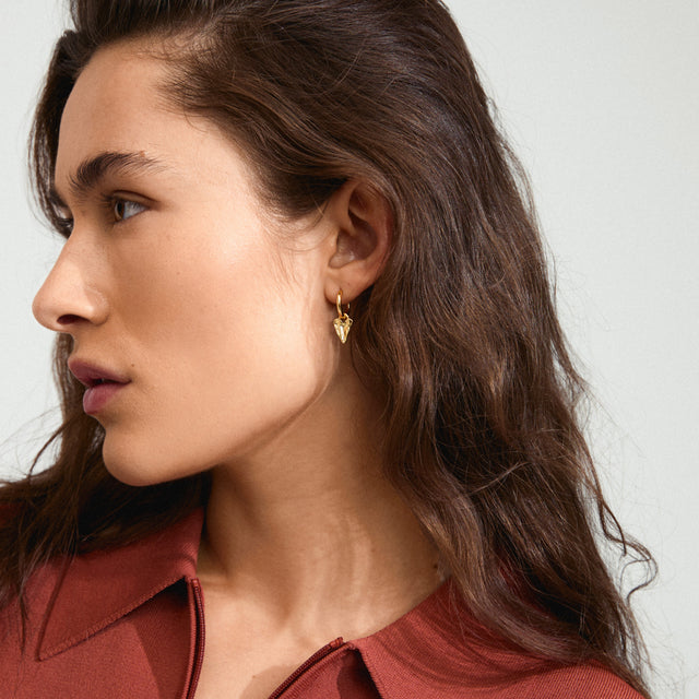 Pilgrim Jules Earrings Gold Plated