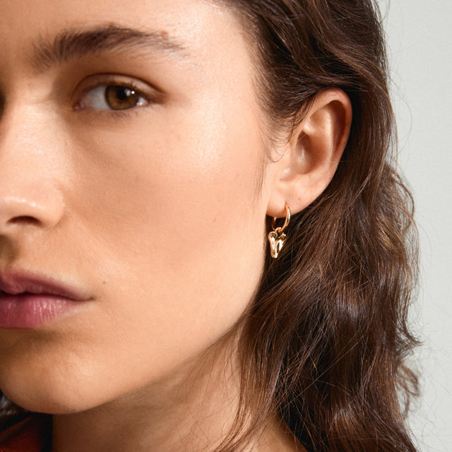 Pilgrim Jules Earrings Gold Plated