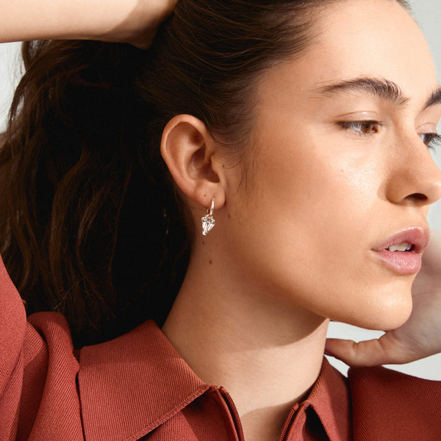 Pilgrim Jules Earrings Silver Plated