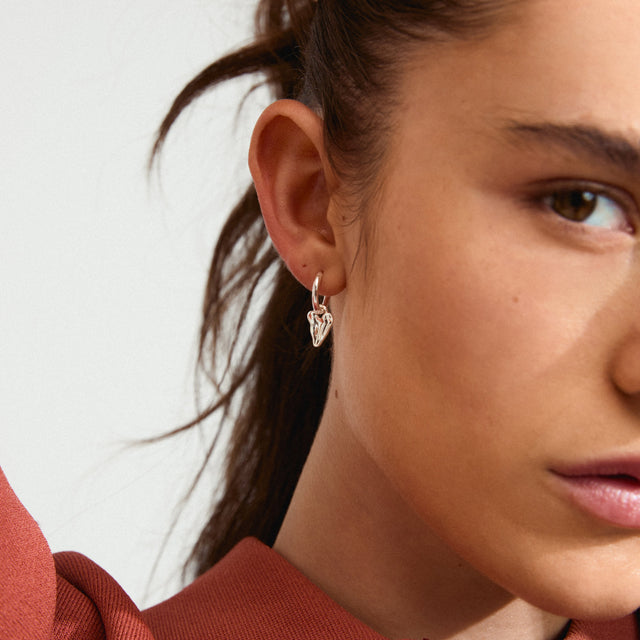 Pilgrim Jules Earrings Silver Plated