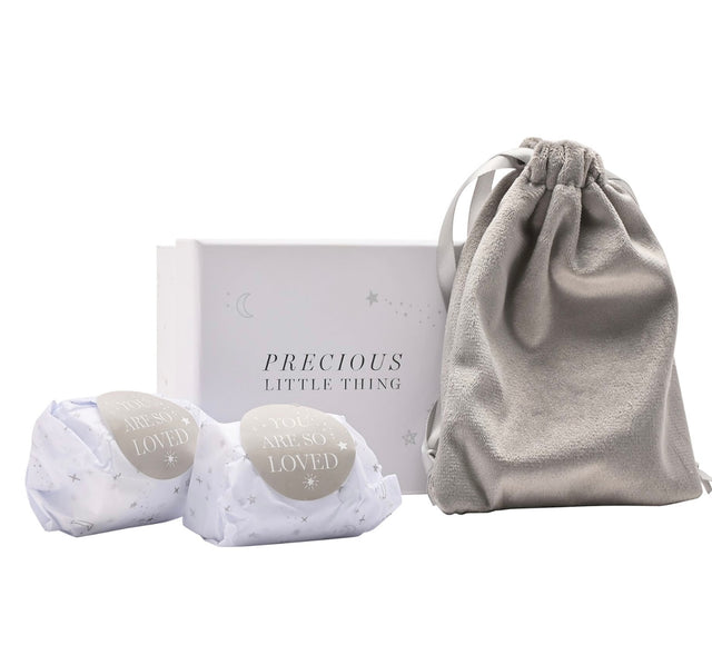 First Tooth & Curl Keepsake Boxes - Star and Moon