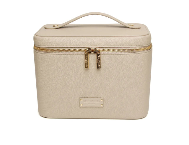 Alice Wheeler Kensington Beauty Case - Stone