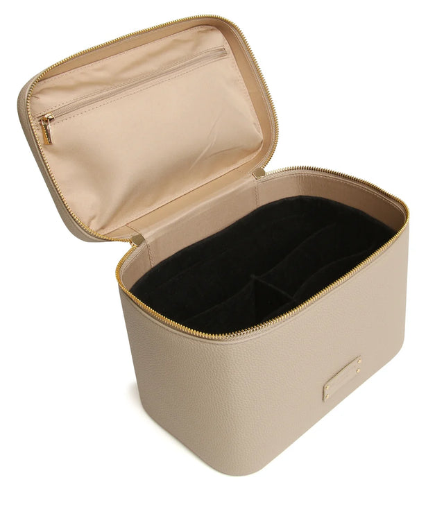 Alice Wheeler Kensington Beauty Case - Stone