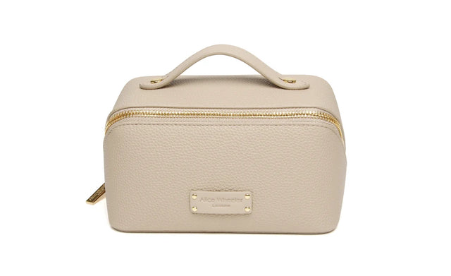 Alice Wheeler Kensington Mini Train Case - Stone