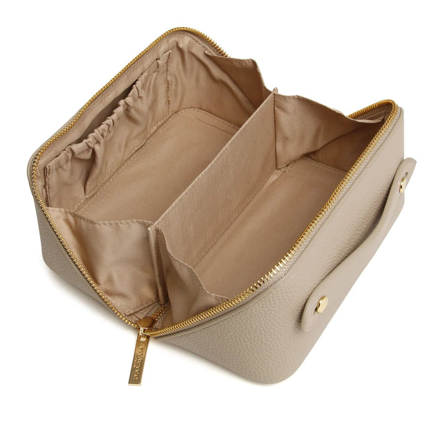 Alice Wheeler Kensington Mini Train Case - Stone