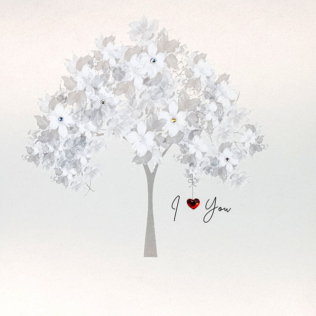 I Love You Card - Blossom Tree
