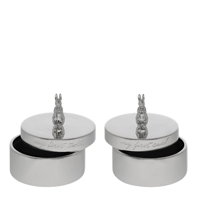 Beatrix Potter Silver Plated Tooth & Curl Box